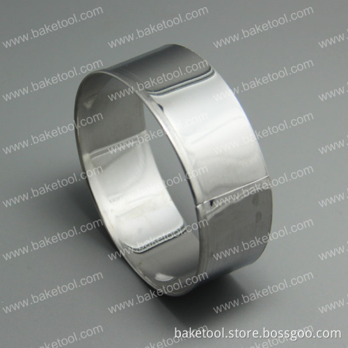 Stainless Steel Round Shape Cutter Cake Cookie Baking mold